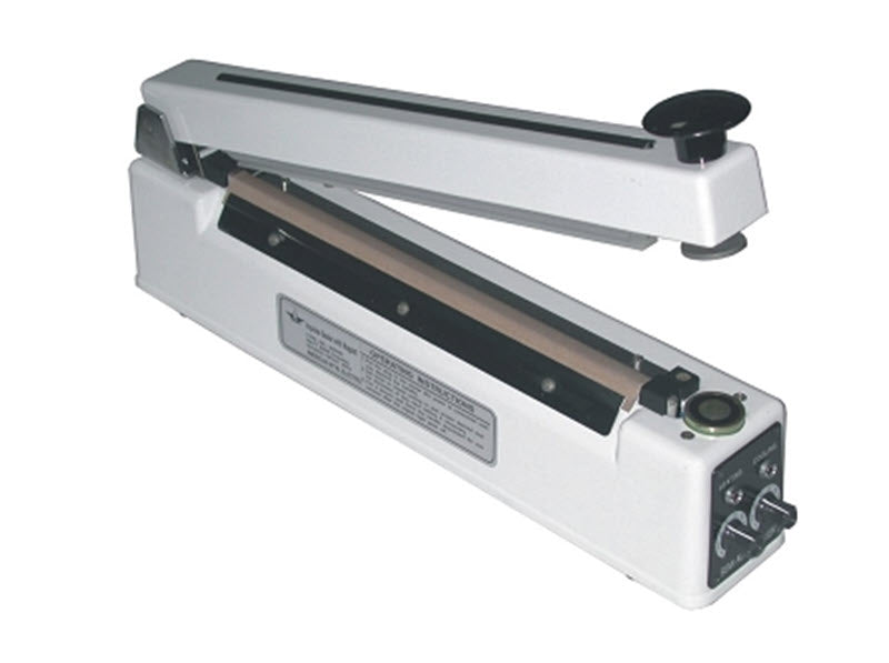 AIE-405HIM 16-Inch Hand Impulse Heat Sealer with 5mm Seal with Magnet - Heavy-Duty Packaging Tool